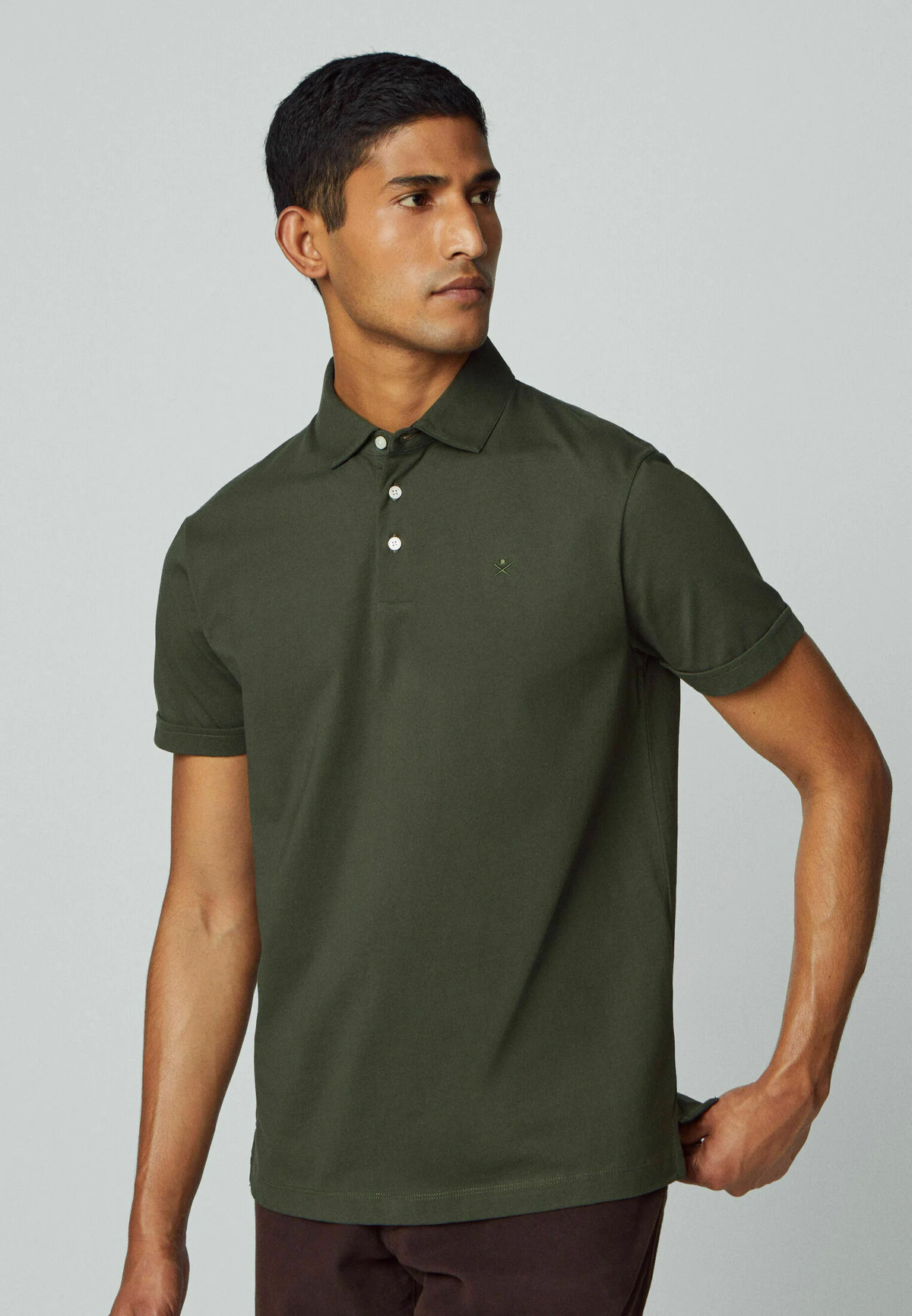 Camisa Polo Pima - Cáqui