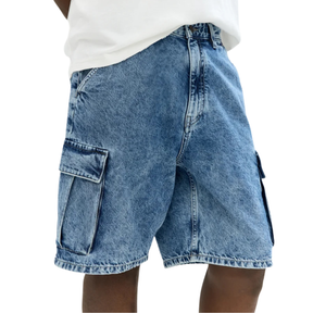 Kit 3 Bermudas Cargo Jeans Urban + Brinde de Black November 🔥