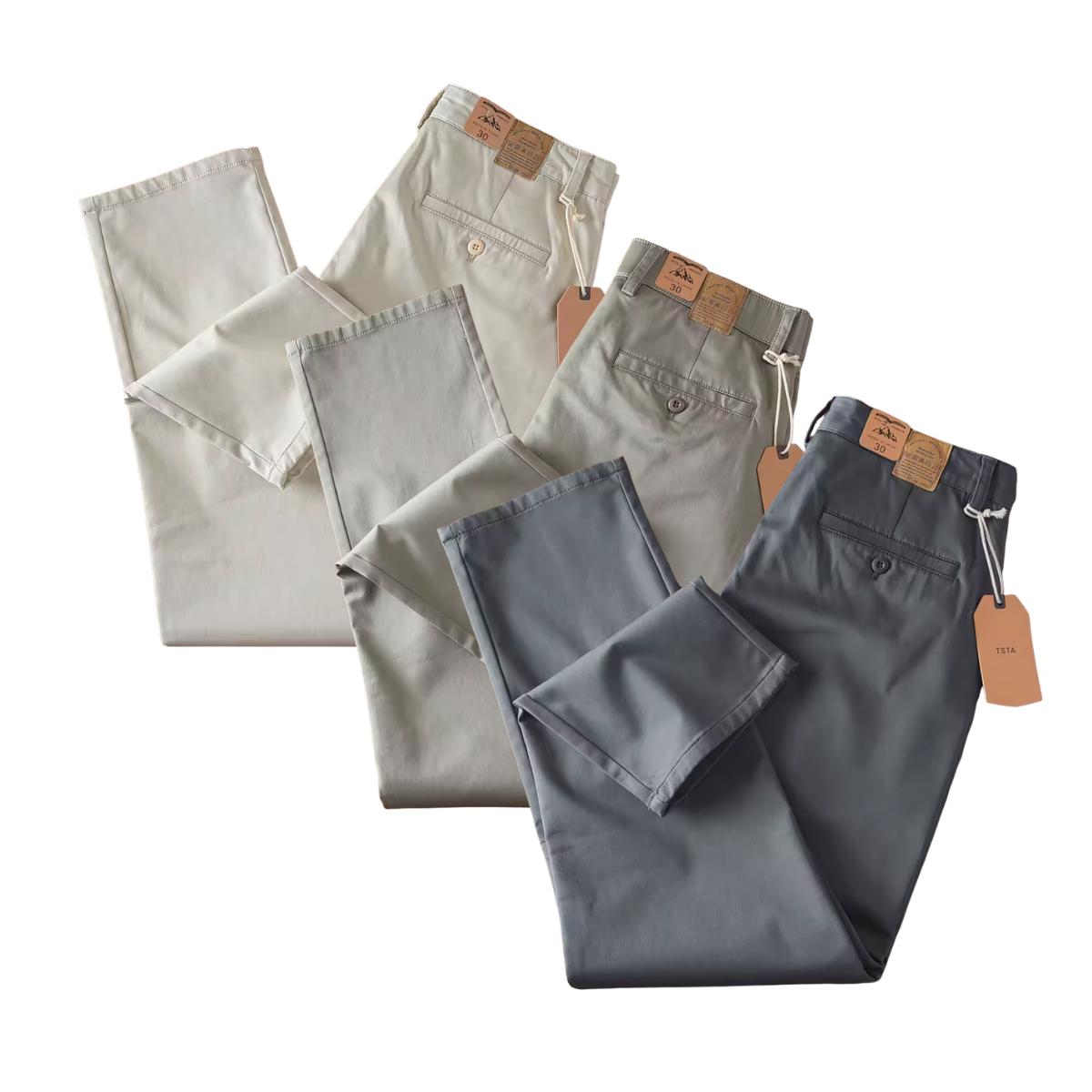 Kit 3 Calças Urban Masculina de Sarja - ÚLTIMAS UNIDADES