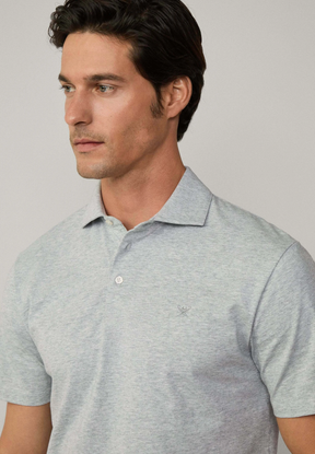 Camisa Polo Pima - Cinza