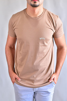 Camiseta HB Basic Arch - Cáqui