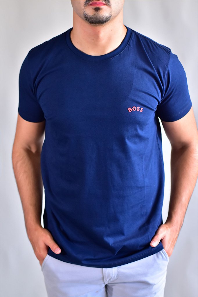 Camiseta HB Basic Arch - Azul Marinho